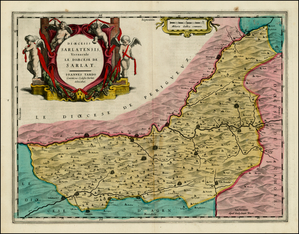 25-France Map By Willem Janszoon Blaeu