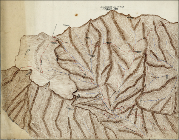 58-Rocky Mountains and Colorado Map By Anonymous