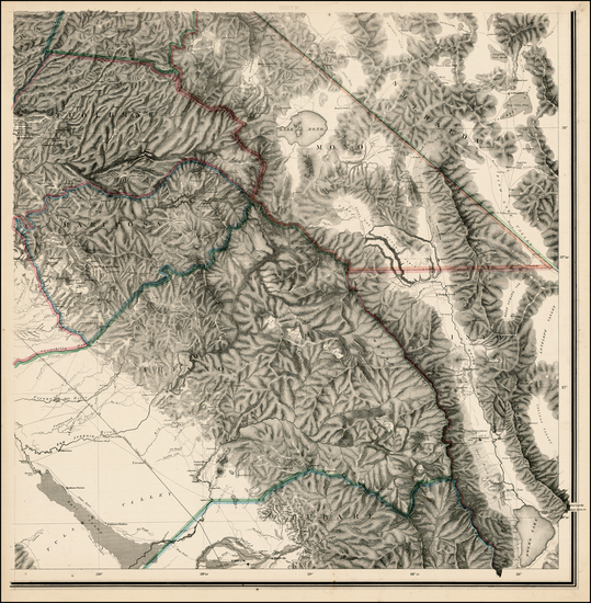 84-California Map By Charles F. Hoffmann / Josiah Dwight Whitney