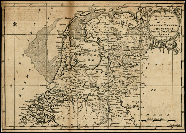 17-Netherlands Map By John Gibson