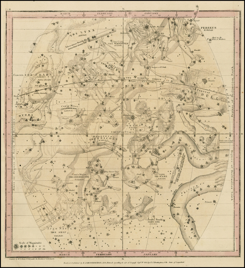 38-Celestial Maps Map By Elijah J. Burritt