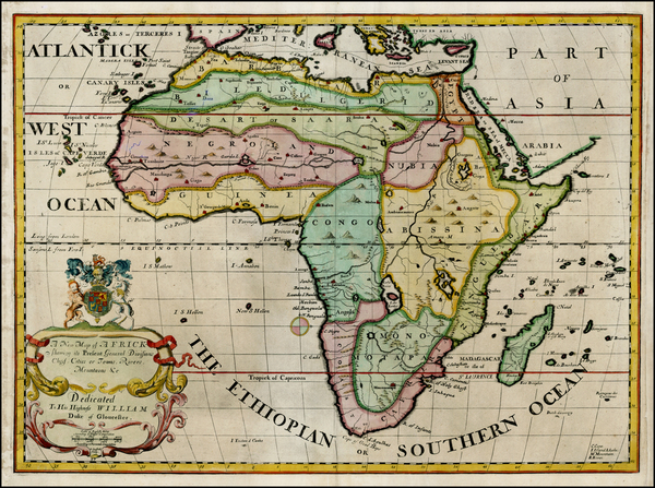 45-Africa and Africa Map By Edward Wells
