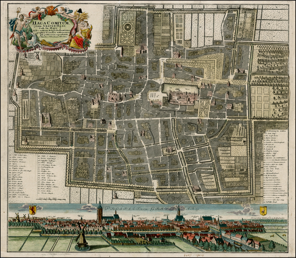 4-Netherlands Map By Homann Heirs