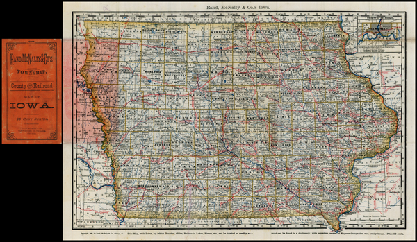 28-Midwest Map By Rand McNally & Company