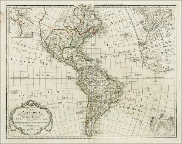 11-Alaska, South America and America Map By Jean-Claude Dezauche