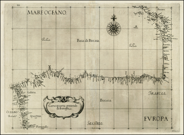 32-France and Spain Map By Robert Dudley