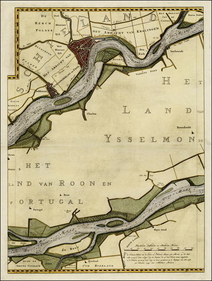 62-Netherlands Map By Melchior Bolstra