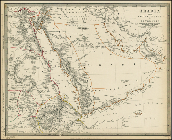 60-Middle East, Egypt and North Africa Map By SDUK