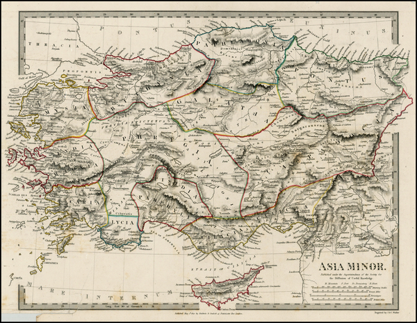 33-Turkey & Asia Minor and Balearic Islands Map By SDUK