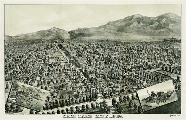 77-Southwest and Rocky Mountains Map By Augustus Gast