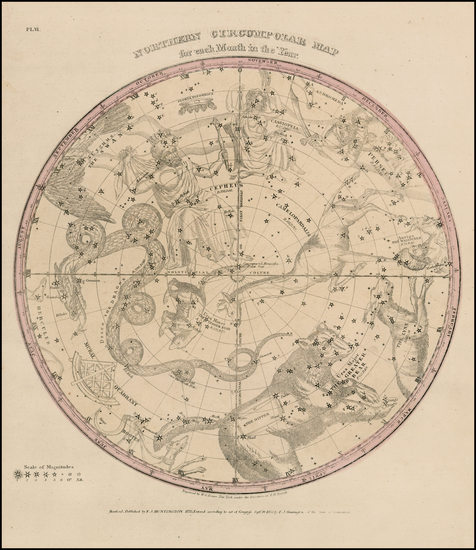 21-Celestial Maps Map By Elijah J. Burritt