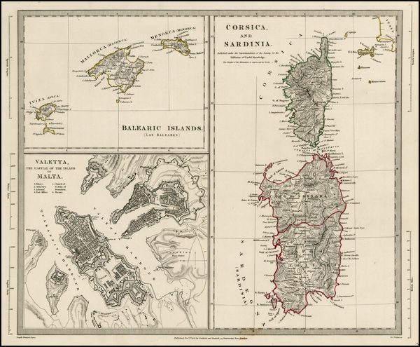 46-France, Italy, Spain and Balearic Islands Map By SDUK