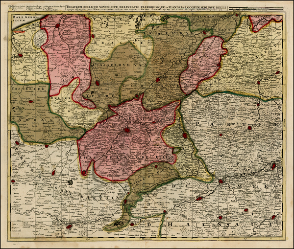 50-France and Nord et Nord-Est Map By Peter Schenk