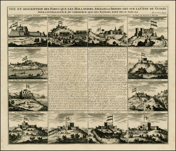 4-Africa and East Africa Map By Henri Chatelain