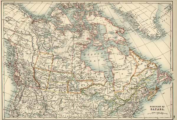 7-Canada Map By Adam & Charles Black