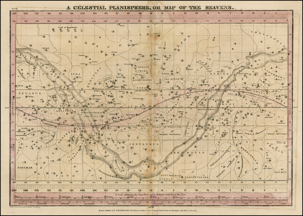 71-Celestial Maps Map By Elijah J. Burritt