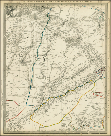 3-India and Central Asia & Caucasus Map By SDUK