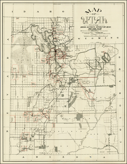 31-Southwest and Rocky Mountains Map By J.B. Rawlings