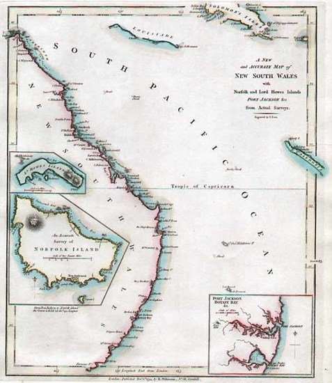 52-Australia & Oceania and Australia Map By Robert Wilkinson