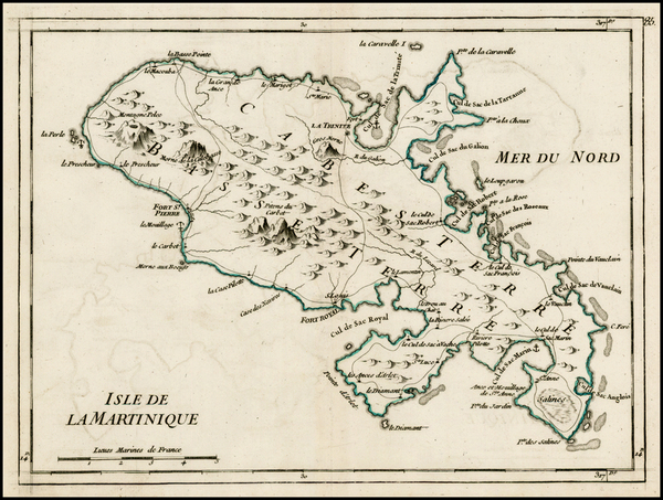 20-Caribbean and Other Islands Map By George Louis Le Rouge