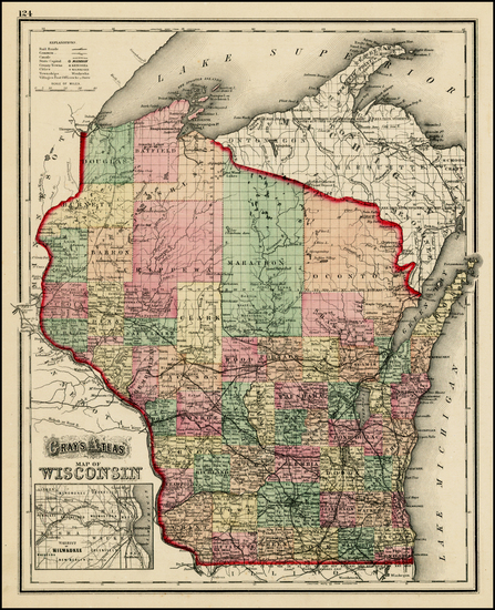 95-Midwest Map By OW Gray