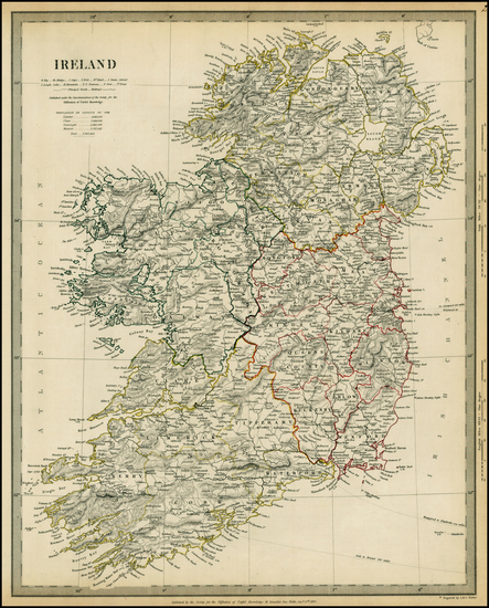 48-Ireland Map By SDUK