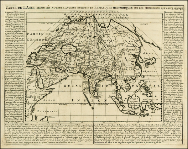 26-Asia and Asia Map By Henri Chatelain