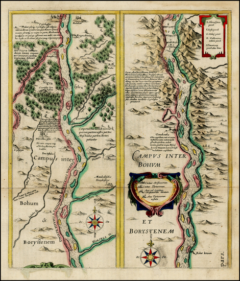 27-Russia Map By Willem Janszoon Blaeu