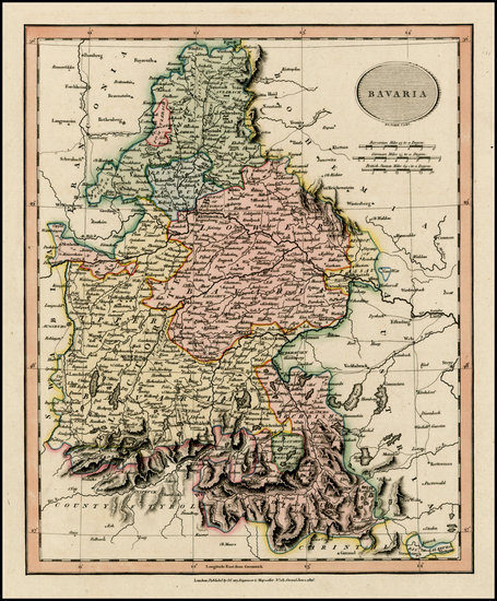 82-Germany Map By John Cary