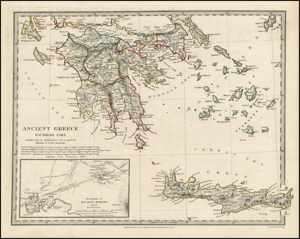 48-Balearic Islands and Greece Map By SDUK
