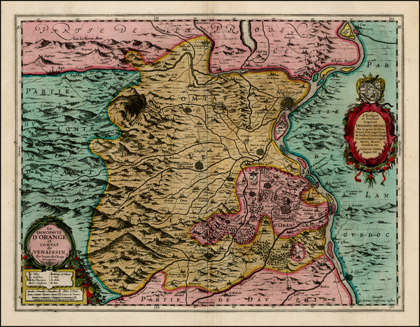 24-France Map By Willem Janszoon Blaeu