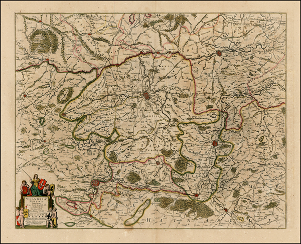 91-France and Nord et Nord-Est Map By Jan Jansson