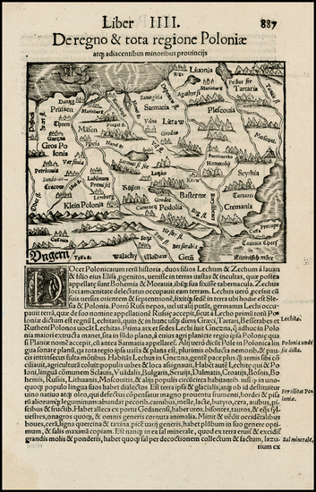 31-Poland, Russia and Baltic Countries Map By Sebastian Munster