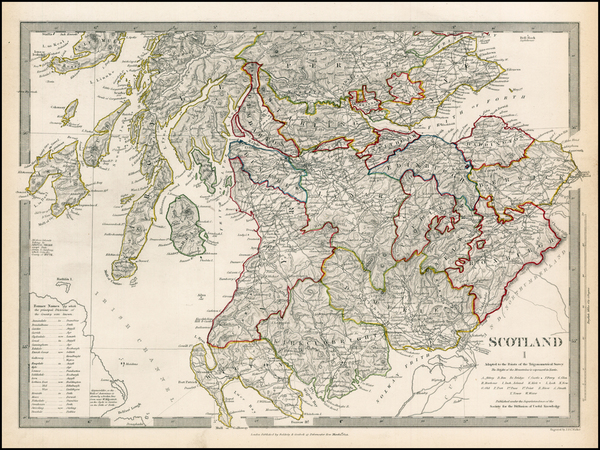 68-Scotland Map By SDUK