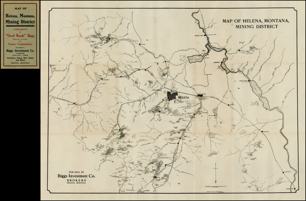 10-Rocky Mountains Map By Gilman Bullard