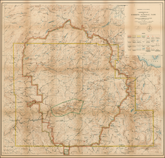 55-California Map By United States Department of the Interior