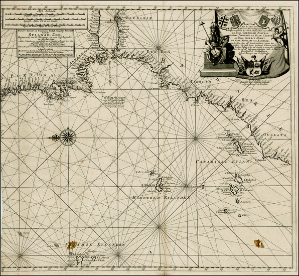 23-Spain, Portugal, North Africa, African Islands, including Madagascar and Balearic Islands Map B