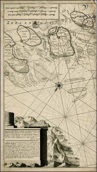 87-Netherlands and Belgium Map By Johannes Loots