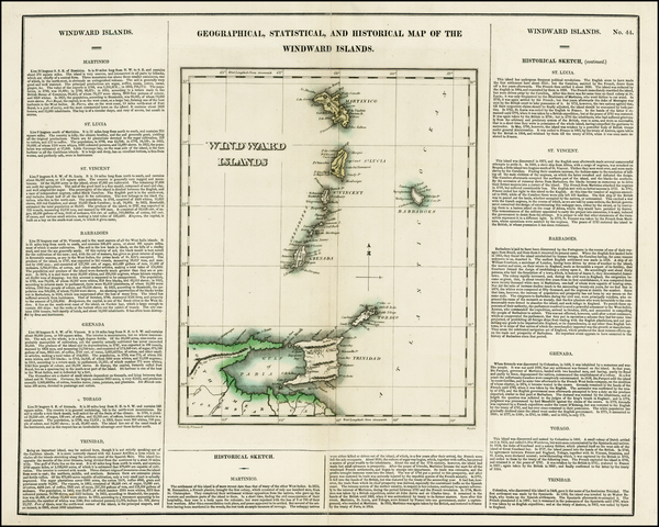 73-Other Islands Map By Henry Charles Carey  &  Isaac Lea