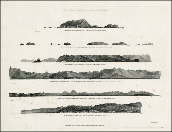 15-Alaska and California Map By George Vancouver