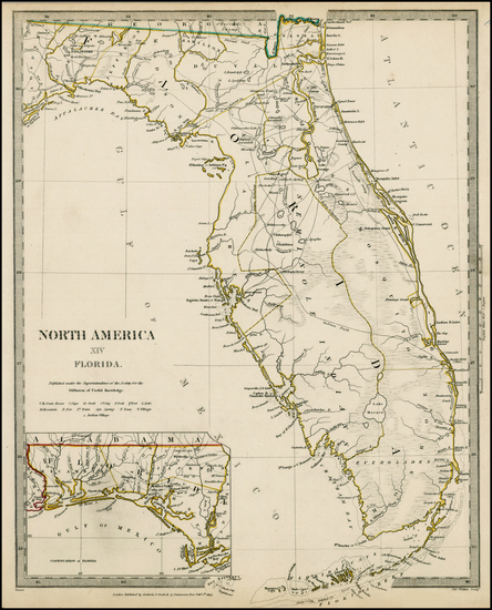 68-Florida and Southeast Map By SDUK