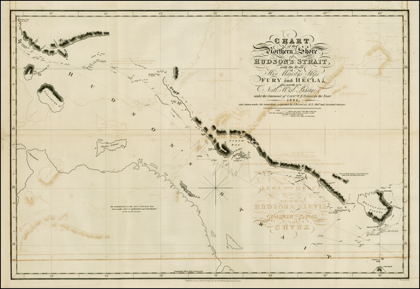 68-Polar Maps and Canada Map By William Edward Parry