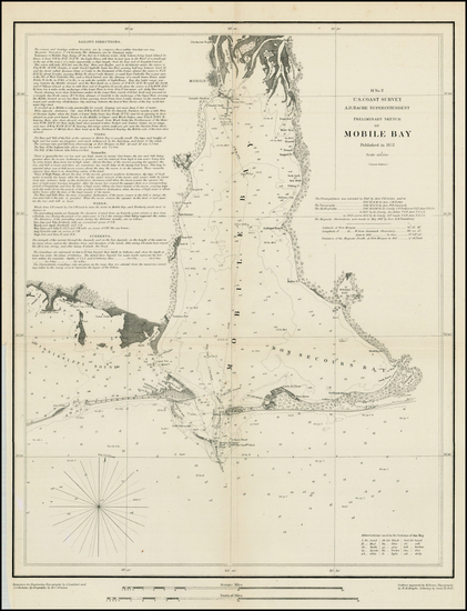 4-South Map By United States Coast Survey