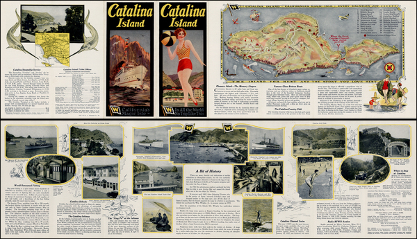 29-California Map By Los Angeles Lithographic Co.