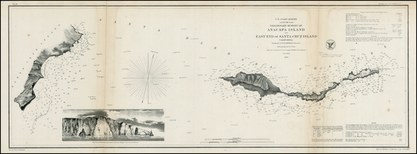 70-California Map By United States Coast Survey