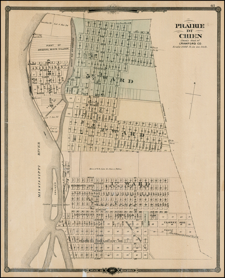 77-Midwest Map By Snyder, Van Vechten & Co.