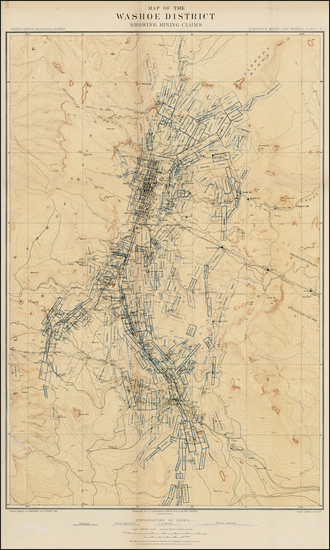 58-Southwest and California Map By U.S. Geological Survey