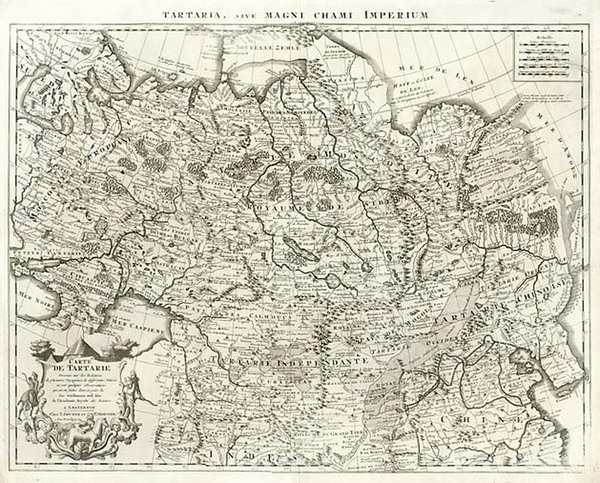 48-Europe, Russia, Asia, China, Korea, Central Asia & Caucasus and Russia in Asia Map By Johan