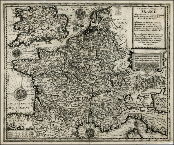 2-British Isles and France Map By Peter Stent