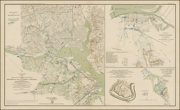 75-Mid-Atlantic, South and Southeast Map By Julius Bien & Co.